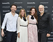 Wayne Carpendale, Julia Dietze (in Longchamp); Torsten Koch (Constantin Film), Ruby O. Fee, Wilson Gonzales Ochsenknecht und Leonard Kunz  / Longchamp & Constantin Film Empfang zum Münchner Filmfest im The Grill in München am 30.06.2018 / Foto: BrauerPhotos / S.Brauer fuer Longchamp